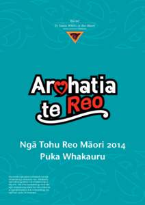 Arohatia te Reo_block logo_2 col