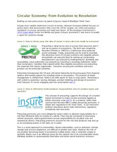 Microsoft Word - Green Week Precycling Levers.doc