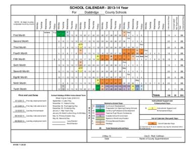 SCHOOL CALENDAR[removed]Year  3