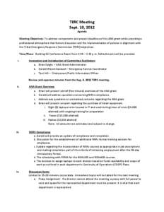 Meetings / Parliamentary procedure / Management / United States Department of Homeland Security / Incident management / National Incident Management System / Minutes / Emergency operations center / Nims / Emergency management / Public safety / Disaster preparedness