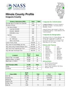 Onarga / Chebanse /  Illinois / Watseka /  Illinois / Martinton /  Illinois / Ashkum /  Illinois / Thawville /  Illinois / Cissna Park /  Illinois / Geography of Illinois / Illinois / Iroquois County /  Illinois