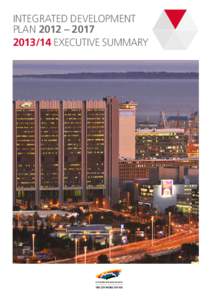 Integrated Development Plan 2012 – [removed]Executive Summary THE CITY OF CAPE TOWN’S