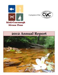 A program of the[removed]Annual Report Conemaugh Valley Conservancy Board of Directors