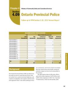 4.09: Ontario Provincial Police