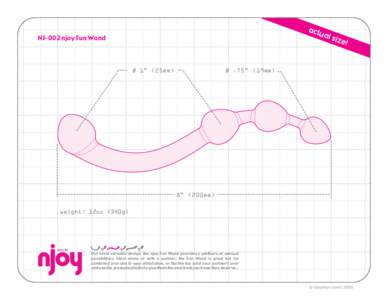 actu  al s NJ-002 njoy Fun Wand