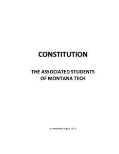 Government / Frontier Conference / Montana Tech of the University of Montana / University of Montana System / V-12 Navy College Training Program / Politics / Senate of Pakistan / United States Senate / Senate of Liberia / Senate of the Philippines / Senate of Thailand / Article One of the United States Constitution