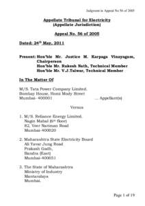 Appellate Tribunal for Electricity