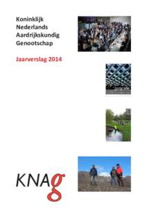 Koninklijk Nederlands Aardrijkskundig Genootschap Jaarverslag 2014