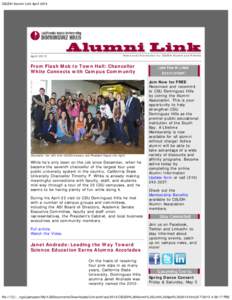 CSUDH Alumni Link April 2013