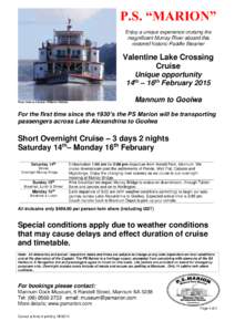 Watercraft / Mannum /  South Australia / Paddle steamer