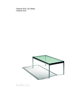 Florence Knoll Low Tables Florence Knoll[removed]P.indd[removed]:29:49 PM