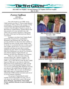 The Wet Gazette The LMSC for Virginia – Serving Swimmers in Virginia And West Virginia July 15, 2012 Forrest Sullivan[removed]