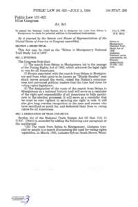 PUBLIC LAW[removed]—JULY 3, [removed]STAT. 293 Public Law[removed]101st Congress