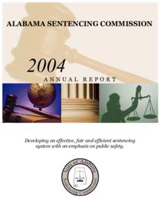 ALABAMA SENTENCING COMMISSION[removed]ANNUAL REPORT