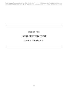 USGS Techniques and Methods 11-A2, index pages