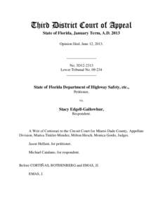 Third District Court of Appeal