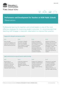 March[removed]15_15965 Performance and Development for Teachers in NSW Public Schools Obeservations