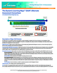 Driving Advances in K–12 Assessment FEBRUARY 2015 The Dynamic Learning Maps™ (DLM®) Alternate Assessment Consortium www.dynamiclearningmaps.org