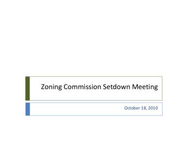 Zoning Review Taskforce Meeting