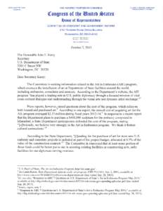 Responding to Committee Document Requests 1. In complying with this request, you are required to produce all responsive documents that are in your possession, custody, or control, whether held by you or your past or pr