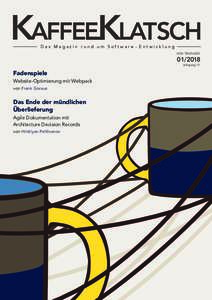 KaffeeKlatsch Das Magazin rund um Software - Entwicklung ISSN 1865-682X