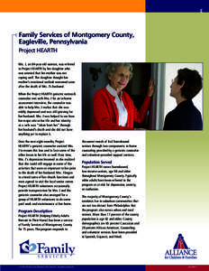 E  ( Family Services of Montgomery County, Eagleville, Pennsylvania