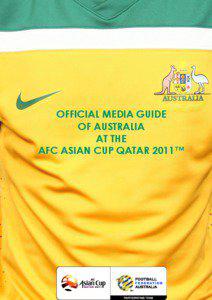 OFFICIAL MEDIA GUIDE OF AUSTRALIA AT THE