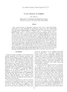 The American Mineralogist, Volume60, pages872-878, 1975  Crystal Structureof Joaquinite