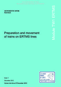 GE/RT8000/TW1 ERTMS Rule Book