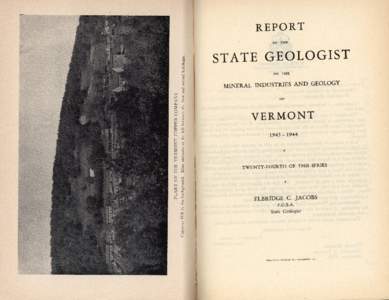 REPORT OFTI-IE STATE GEOLOGIST ON THE