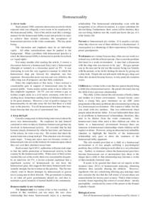 Homosexuality A clever tactic Back around 1980, someone showed me an article which exposed what was allegedly a new tactic to be employed by the homosexual lobby. Part of the article read like a strategy manual for the h