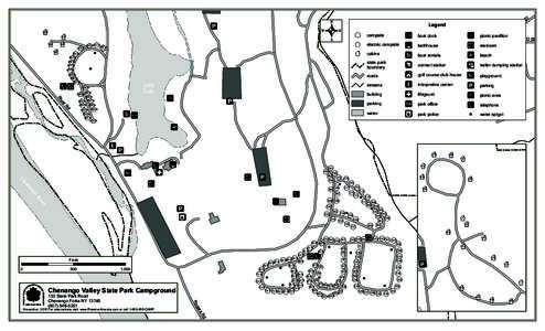 Chenango Valley State Park Camping Map