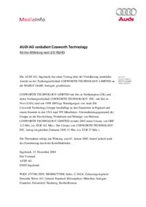 Cosworth Technology Verkauf adhoc.doc