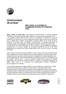 Microsoft Word - FR_BRP Evinrude ICON Press Release.doc