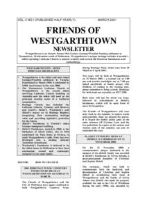 William Westgarth / City of Whittlesea / Thomastown / Westgarth /  Victoria / Sausage / Lutheran Church–Missouri Synod / Sam Alessi / Lutheranism / Food and drink / Christianity / Westgarthtown /  Victoria