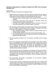 Structural Funds and Cohesion Fund / Scotland / Economy of the European Union / Geography of Europe / Europe