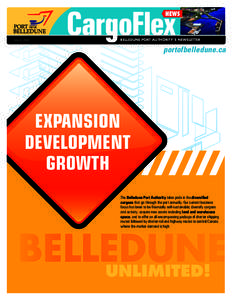 March[removed]Belledune Port Authority’s Newsletter portofbelledune.ca