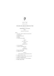 ———————— Number 2 of 2003 ———————— UNCLAIMED LIFE ASSURANCE POLICIES ACT 2003 ———————— ARRANGEMENT OF SECTIONS