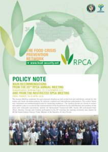 UEMOA  The Food Crisis Prevention Network ➔ www.food-security.net