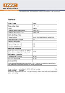 Datenblatt CMC TYPE[removed]Supporting Base