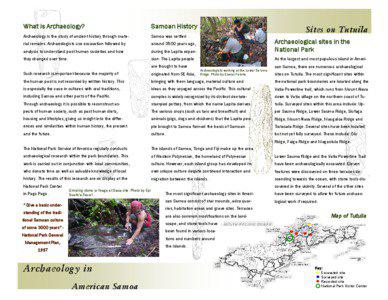 NPSA Archaeology Brochure (Read-Only)