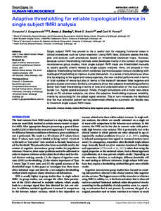 METHODS ARTICLE published: 25 August 2012 doi: [removed]fnhum[removed]HUMAN NEUROSCIENCE