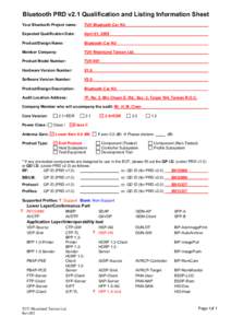 Telecommunications engineering / Bluetooth stack / Computing / Bluetooth profile / Smartphones / Technology / Bluetooth / Wireless