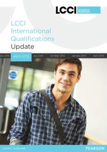 uaryLCCI International Qualifications Update