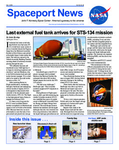 Oct. 1, 2010  Vol. 50, No. 20 Spaceport News