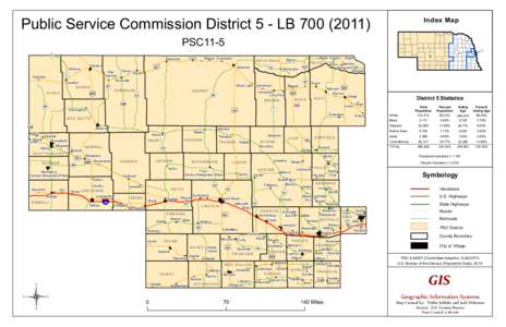 Public Service Commission District 5 - LB[removed]Index Map PSC11-5