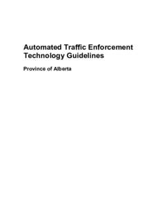 Microsoft Word - Photo Radar Guidelines Mar 06.doc