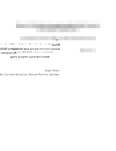 Numerical Simulation of a single emitter colloid thruster in pure droplet cone-jet mode Jorge Alejandro Carretero-Benignos, Manuel Martinez-Sanchez February 2005