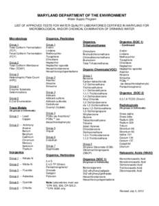 Environment / Medicine / Herbicides / Triazines / Persistent organic pollutants / Hexachlorocyclopentadiene / Chlordane / Heptachlor / Atrazine / Endocrine disruptors / Organochlorides / Chemistry