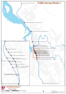 Traffic Survey Route 1  ! .  ID 1 - East Tamar Highway / George Town Rd Route 1